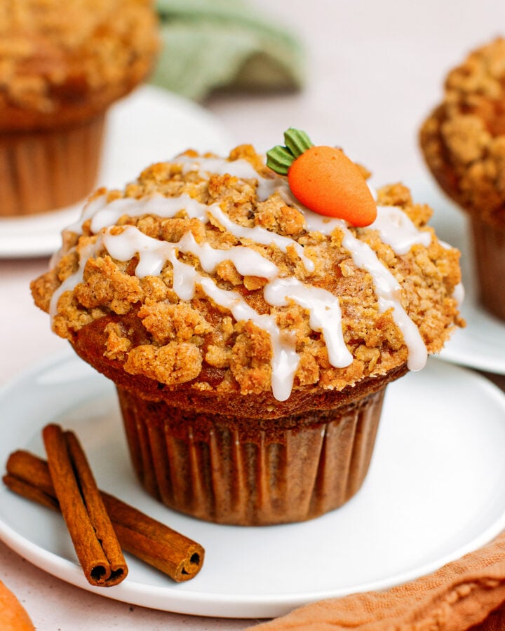 Vegan Carrot Cake Muffins
